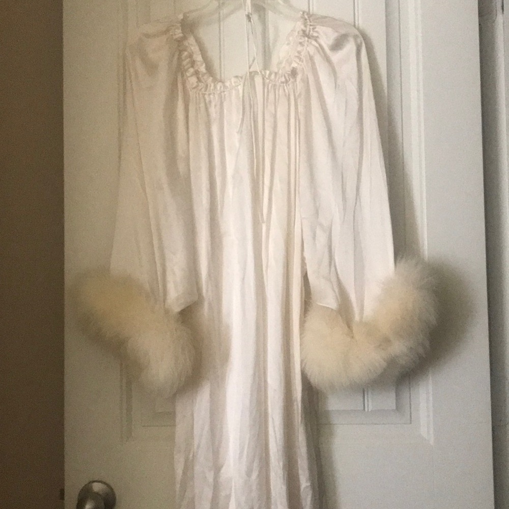 VINTAGE GIVENCHY- INTIMATES 100% SILK NIGHTGOWN
